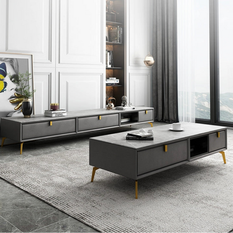 FASATI Jasper Chic Minimalist Television Cabinet Combo from FASATI