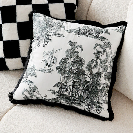 YOULI Genevieve Chic Woven Pillow – French & American Style from YOULI