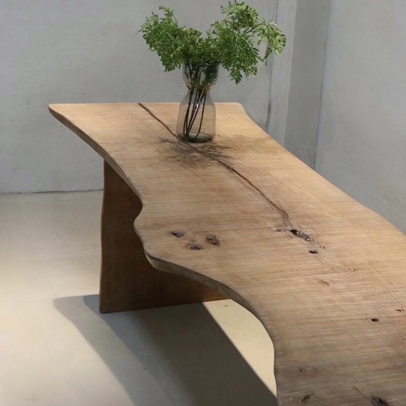 JINYI Marisol Vintage Solid Wood Dining Table from JINYI