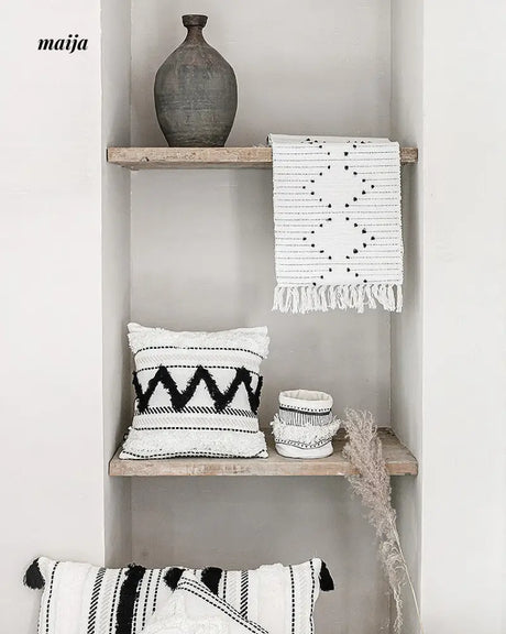 Morroccan Tufted Sofa Cushions from maija