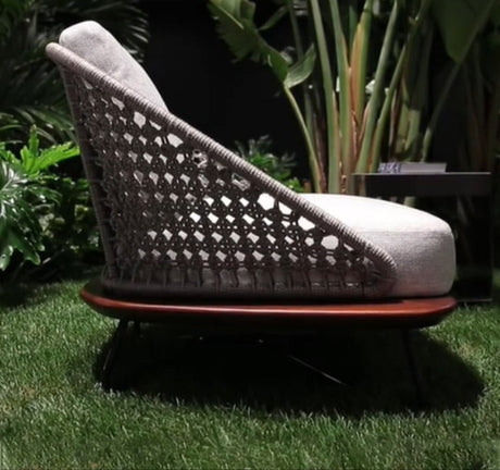 RATTAN SPACE Isidora Waterproof Comfort Lounge Chair from RATTAN SPACE