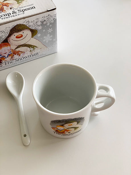 YASUKI Finnigan Stylish Snowman Ceramic Water Cup from YASUKI