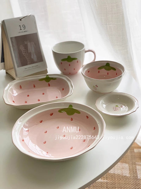 YASUKI Seraphina Hand-Painted Cute Ceramic Tableware from YASUKI