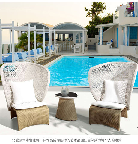 DIME GARDEN Santiago Elegant Rattan Furniture Set from DIME GARDEN