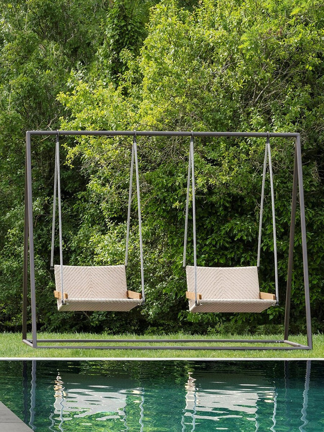 DIME GARDEN Cielo Cozy Rattan Hanging Chair from DIME GARDEN