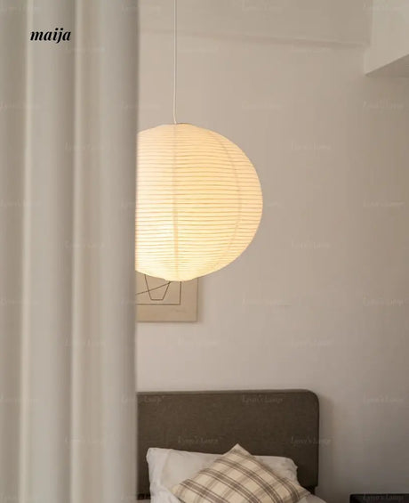 Wind Japanese Paper Lampshade from Lynn's Lamp