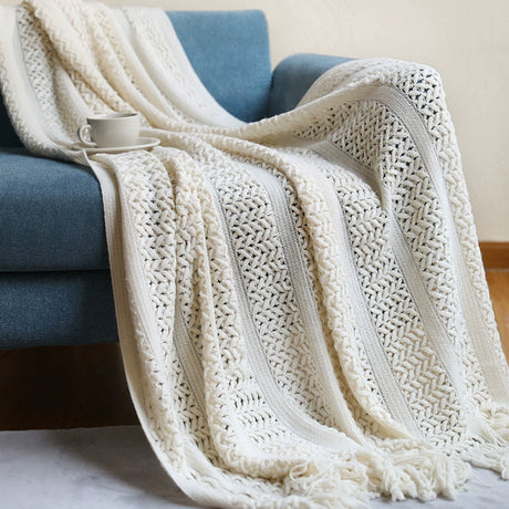 YOULI Seraphina Cozy Boho Knitted Duvet from YOULI