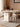 QUANMU Selah Elegant Cream Oval Dining Table from QUANMU