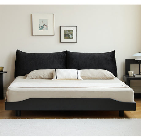 HANKE Yamato Rustic Luxury Soft Bag Bedside Double Bed from HANKE