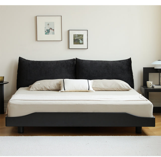 HANKE Yamato Rustic Luxury Soft Bag Bedside Double Bed from HANKE
