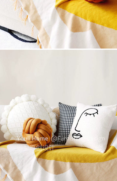 YOULI Oliver Abstract Art Soft Pillow Sleeve from YOULI