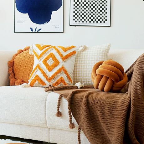 YOULI Jasper Cozy Knitted Pillowcase Set from YOULI
