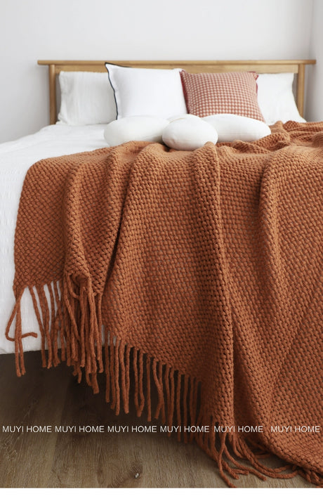 YOULI Anabella Cozy Knitted Sofa Duvet from YOULI