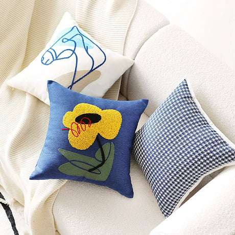 YOULI Octavia Modern Advanced Flowered Pillowcase from YOULI