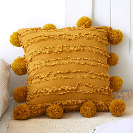 YOULI Amelia Elegant Solid Color Cushion Pillow from YOULI
