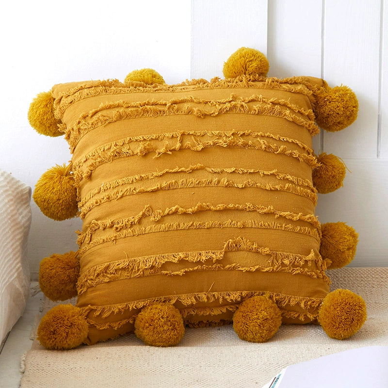 YOULI Amelia Elegant Solid Color Cushion Pillow from YOULI