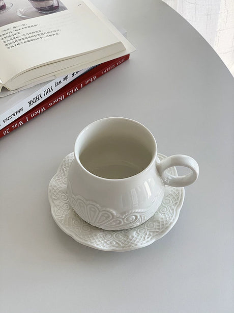 YASUKI Benjamin Elegant French Ceramic Coffee Cup from YASUKI