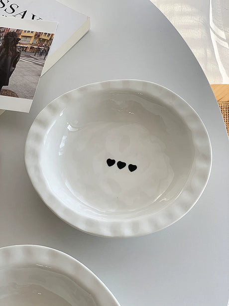 YASUKI Fiona Minimalist Ceramic Dish Bowl from YASUKI