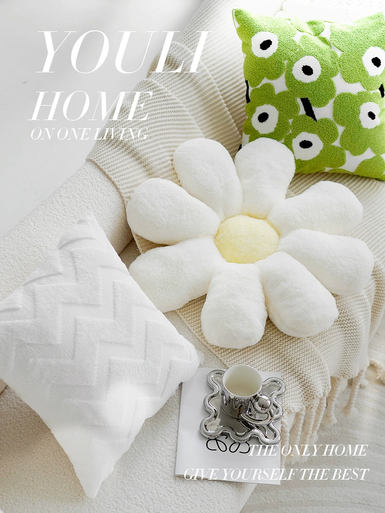 YOULI Penelope Creamy Cute Floral Pillowcase from YOULI