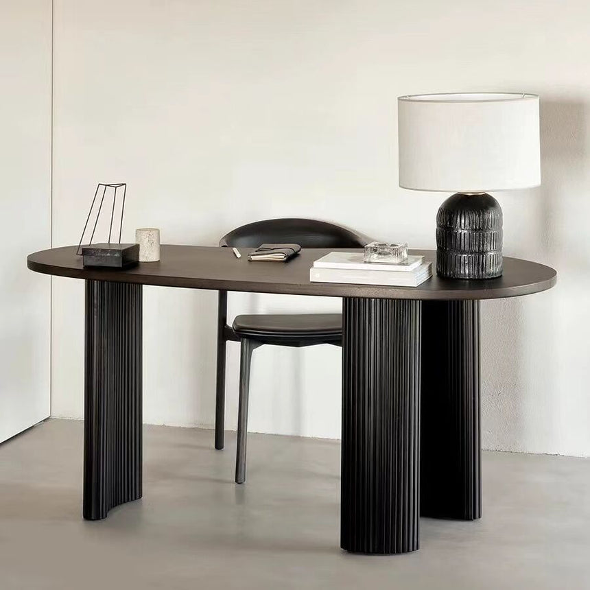 JINYI Sapporo Elegant Solid Wood Desk & Chair Set from JINYI