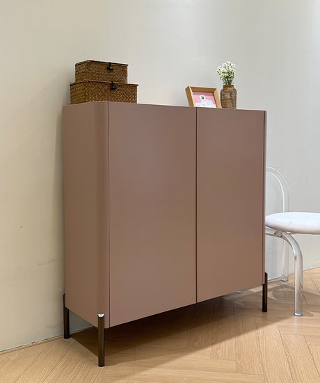 KOCU HOME LORETO Solid Wood Double Door Minimalist Shoecabinet from KOCU HOME