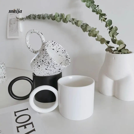 Nice Ring Ceramic Coffee Mug from NICEMOON