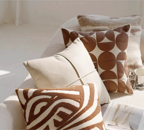 YOULI Marcellus Creamy Soft Retro Sofa Pillow Set from YOULI