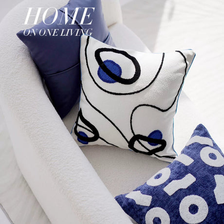 YOULI Jasper Luxe Modern Blue Sofa Set from YOULI