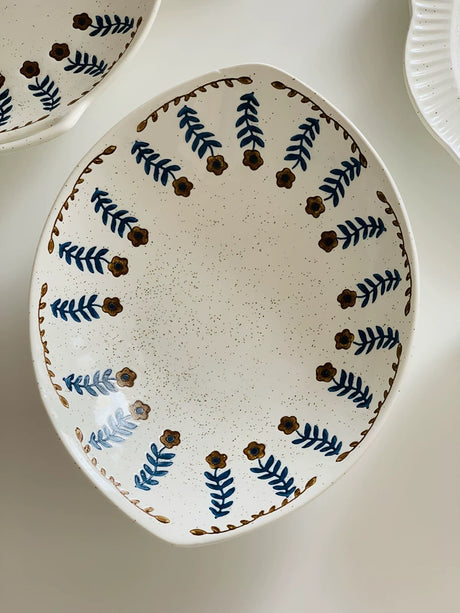 YASUKI Cedric Rustic Glaze Ceramic Bowl from YASUKI
