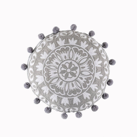 YOULI Amara Handmade Ethnic Round Pillow from YOULI