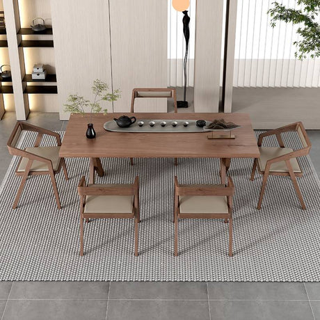 JINYI Elowen Zen Ashwood Dining Set from JINYI