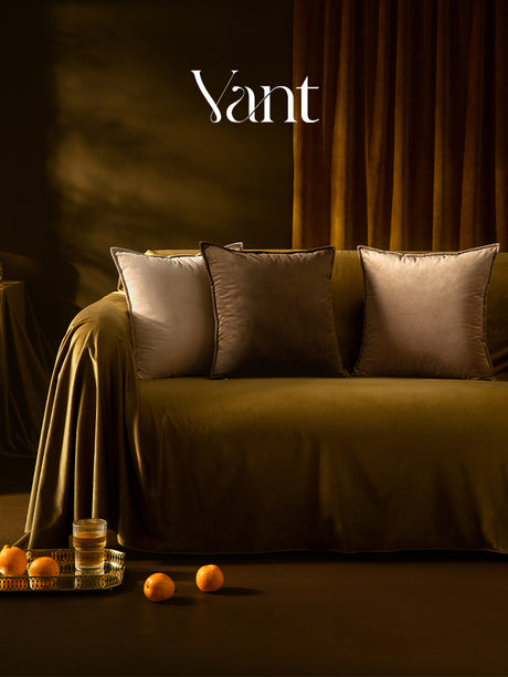 VANT Arlandis Plush Luxury Velvet Sofa Pillow from VANT