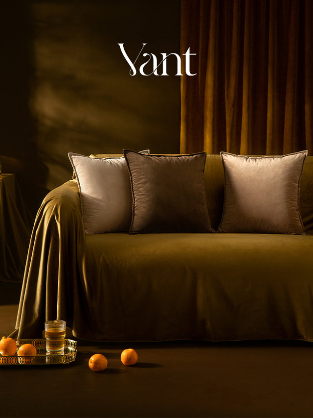 VANT Arlandis Plush Luxury Velvet Sofa Pillow from VANT