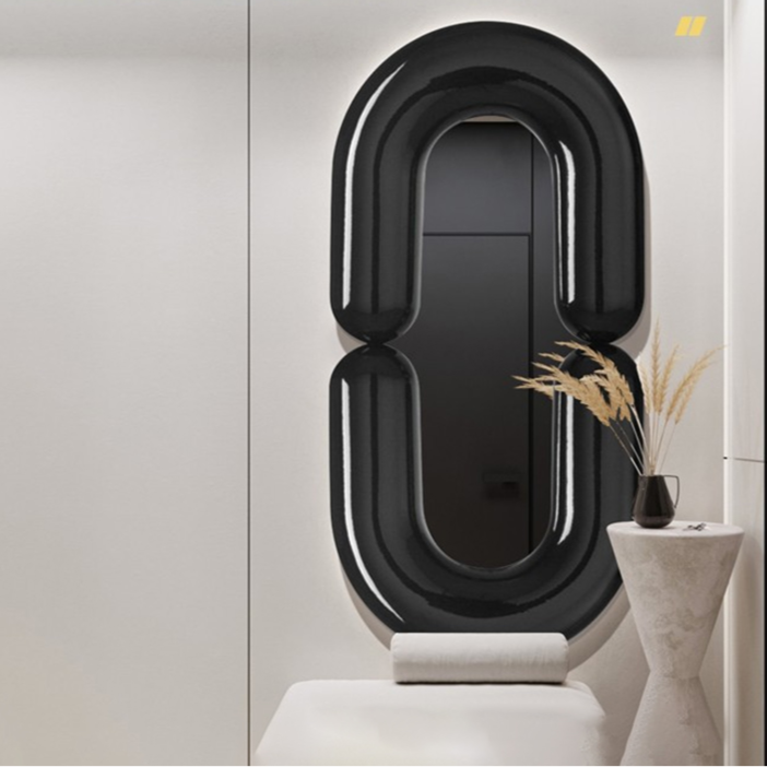 DENMARK Oliver Elegant Full-Body Cream Mirror from DENMARK