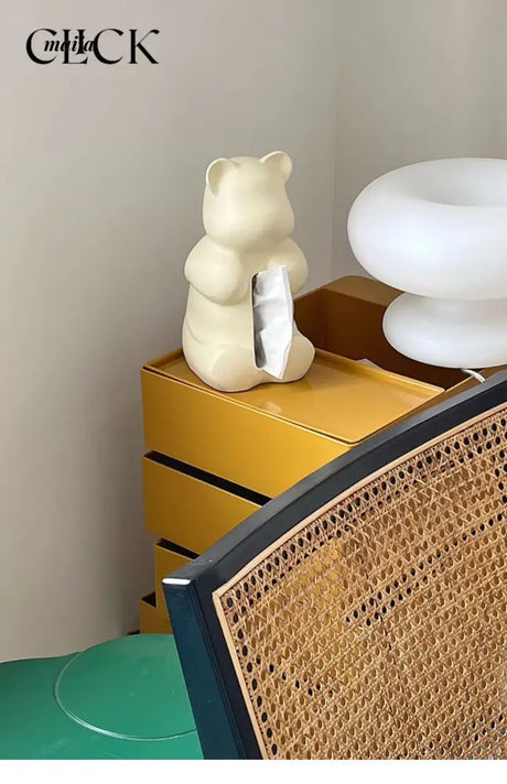 Baby Bear Ceramic Tissue Box from maija