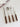 YASUKI Isadora Elegant Wooden Stainless Steel Spoon Set from YASUKI