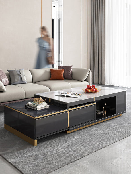 QUANMU Santiago Elegant Minimalist Coffee Table from QUANMU