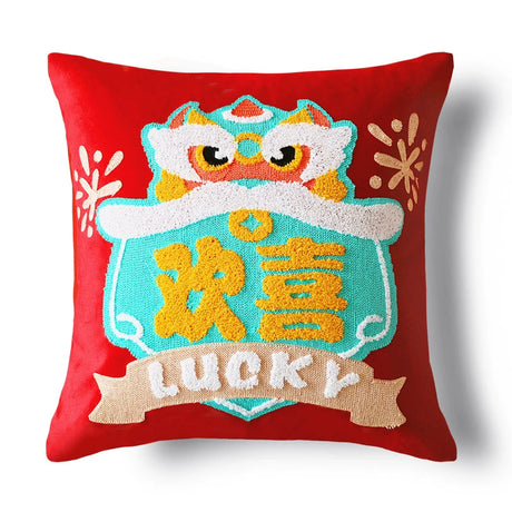 YOULI Mei-Ling Festive 3D Lion Pillow Sofa from YOULI