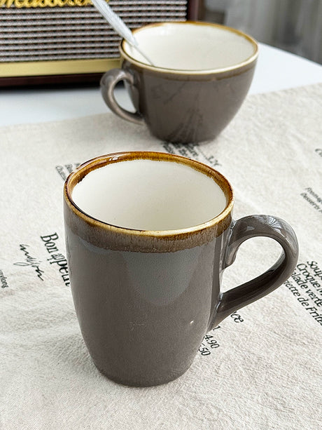 YASUKI Evangeline Vintage French-Inspired Ceramic Tea Cup from YASUKI