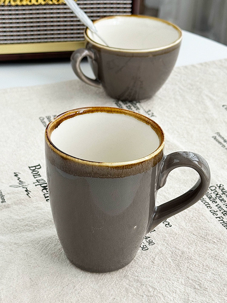 YASUKI Evangeline Vintage French-Inspired Ceramic Tea Cup from YASUKI