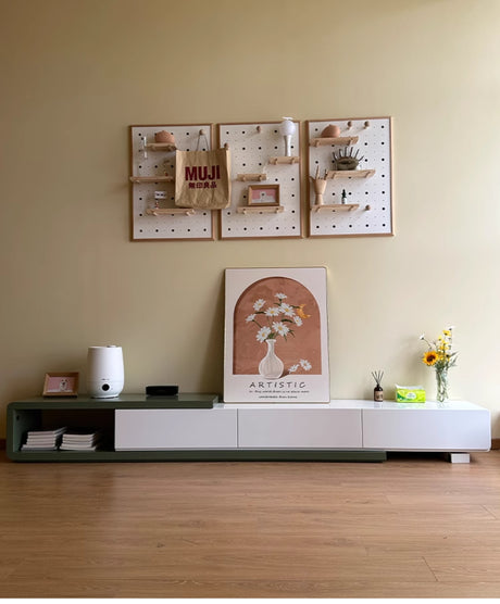 KOCU HOME Elowen Chic Solid Wood TV Cabinet from KOCU HOME