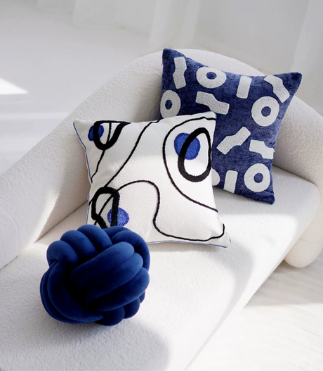 YOULI Jasper Luxe Modern Blue Sofa Set from YOULI