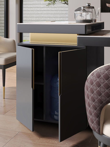 QUANMU Santiago Elegant Modern Tea Table Set from QUANMU