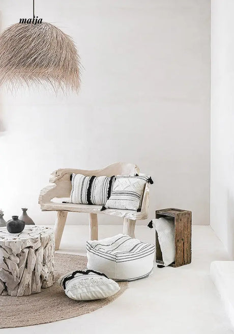 Morroccan Tufted Sofa Cushions from maija