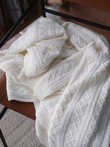 Rib Knit Throw & Cushion from maija