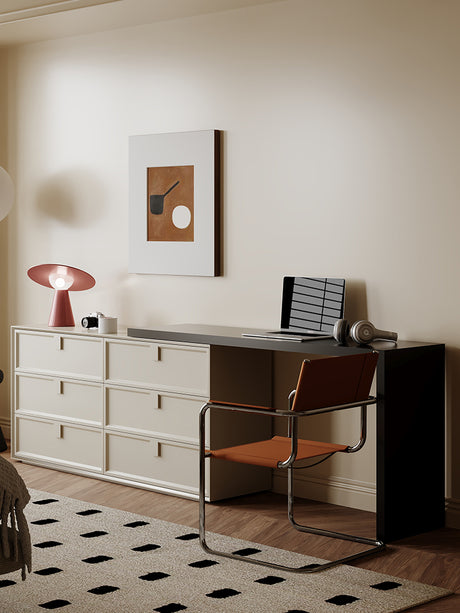 KOCU HOME Alaric Elegant Retractable Study Desk from KOCU HOME