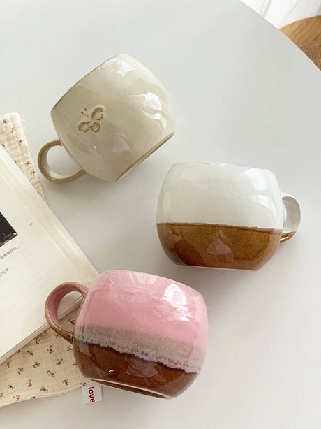 YASUKI Niamh Unique Rustic Design Ceramic Cup from YASUKI