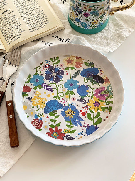 YASUKI Livia Elegant Floral Ceramic Cup from YASUKI