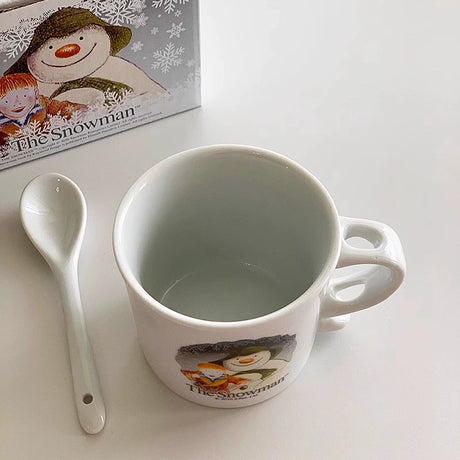 YASUKI Finnigan Stylish Snowman Ceramic Water Cup from YASUKI