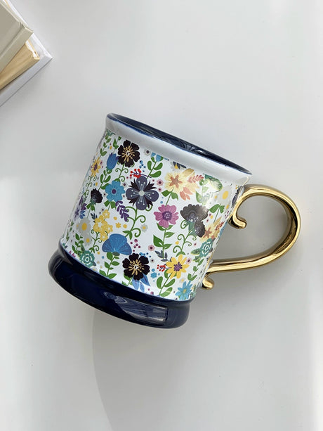 YASUKI Livia Elegant Floral Ceramic Cup from YASUKI
